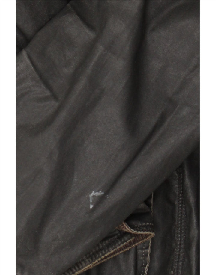 Jaqueta militar masculina Levi's UK 40 grande algodão preto