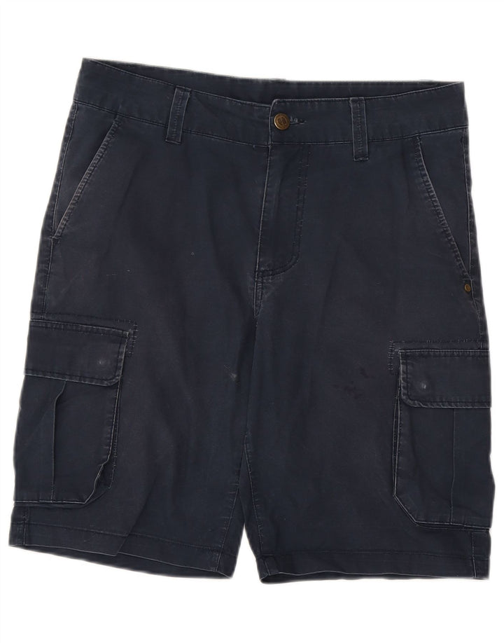 Sneaker Freak Mens Cargo Shorts Médio W32 Azul Marinho Algodão