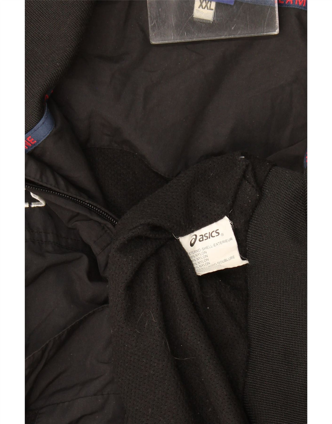 Jaqueta Bomber Asics Masculina UK 44 2XL Preto Nylon