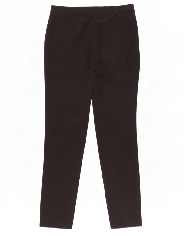 Calça Chino Feminina Marks & Spencer Slim UK 12 Médio W30 L29 Preta