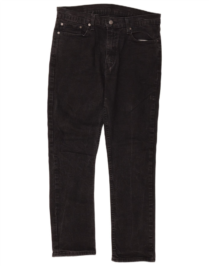 Jeans Levis 511 Slim Masculino W36 L32 Algodão Preto