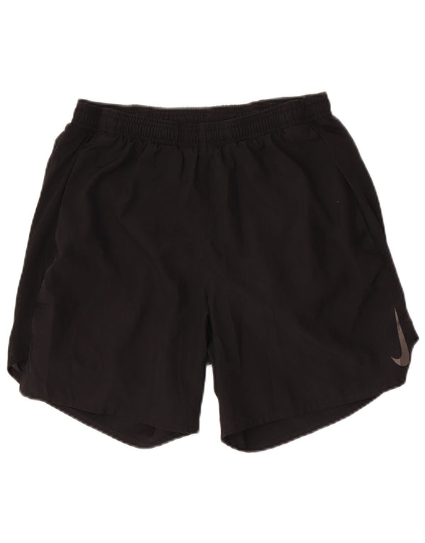 Nike Mens Dri Fit Sport Shorts Médio Preto Poliéster