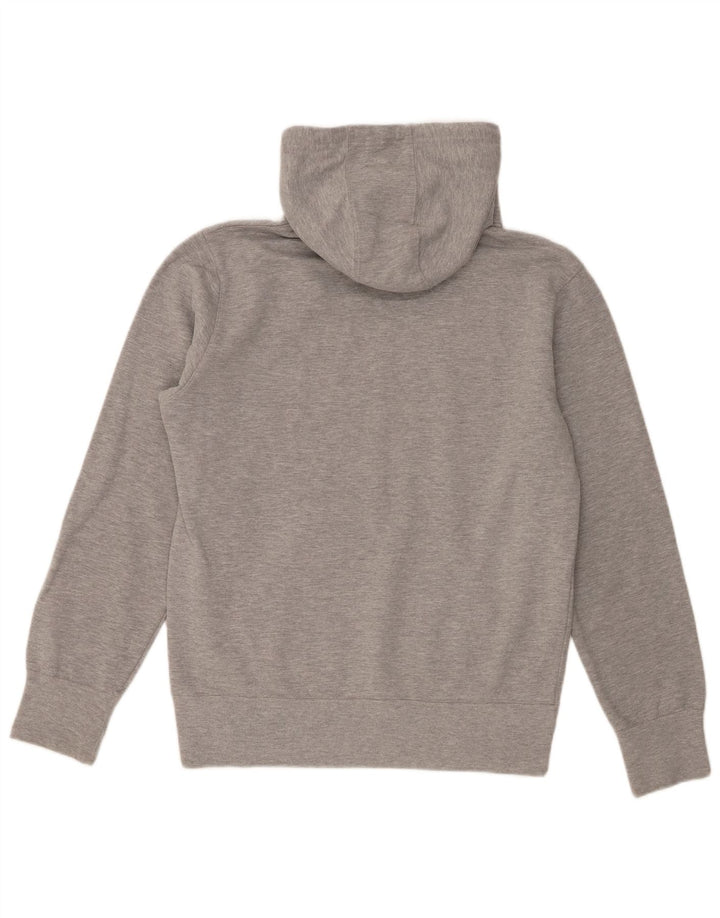 Jumper com capuz gráfico masculino Champion cinza médio manchado