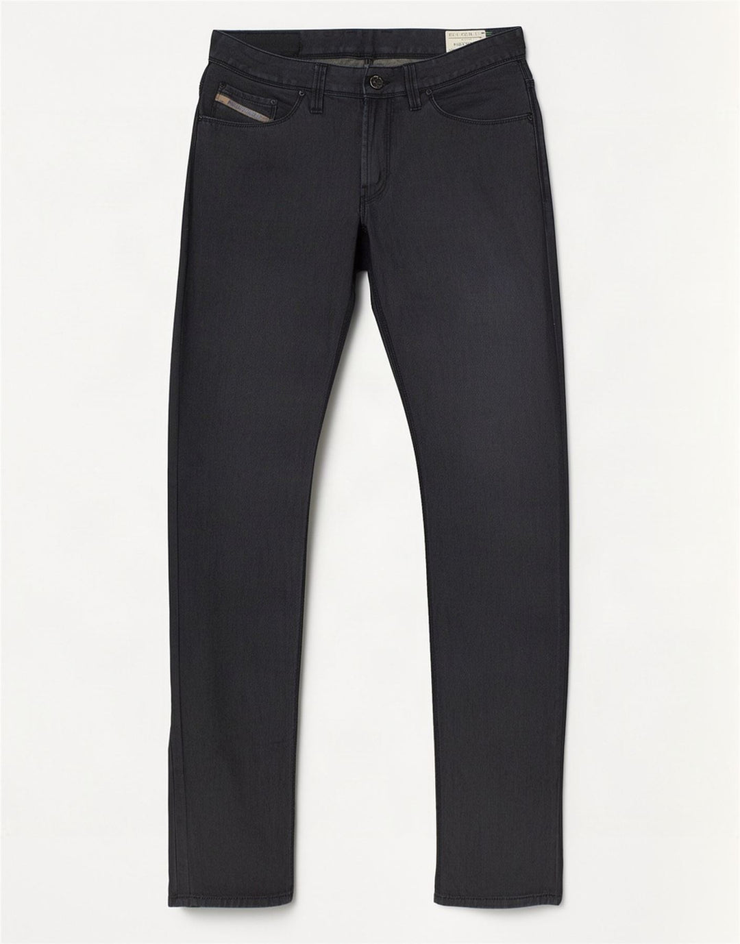 Diesel Mens Slim Jeans W32 L33 Azul Marinho Algodão