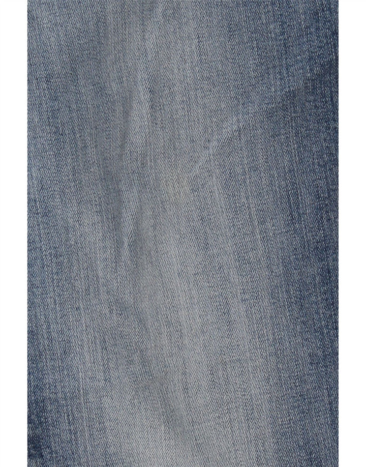 LEVI'S Capri Jeans Feminino US 12 Grande W31 L18 Azul Algodão