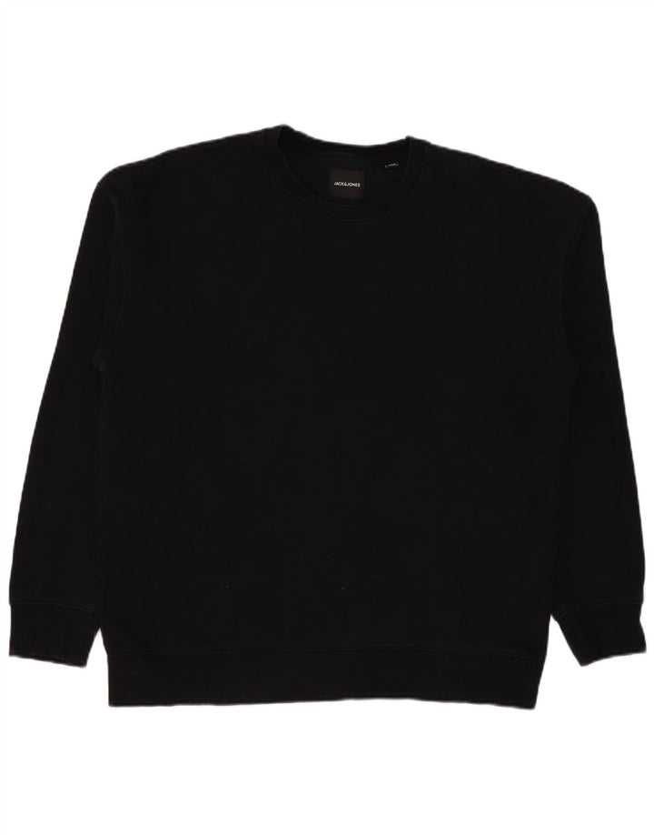 Jack & Jones moletom masculino Jumper XL algodão preto