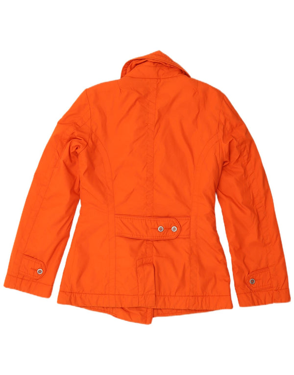 Casaco feminino Tommy Hilfiger Pea UK 14 médio laranja nylon