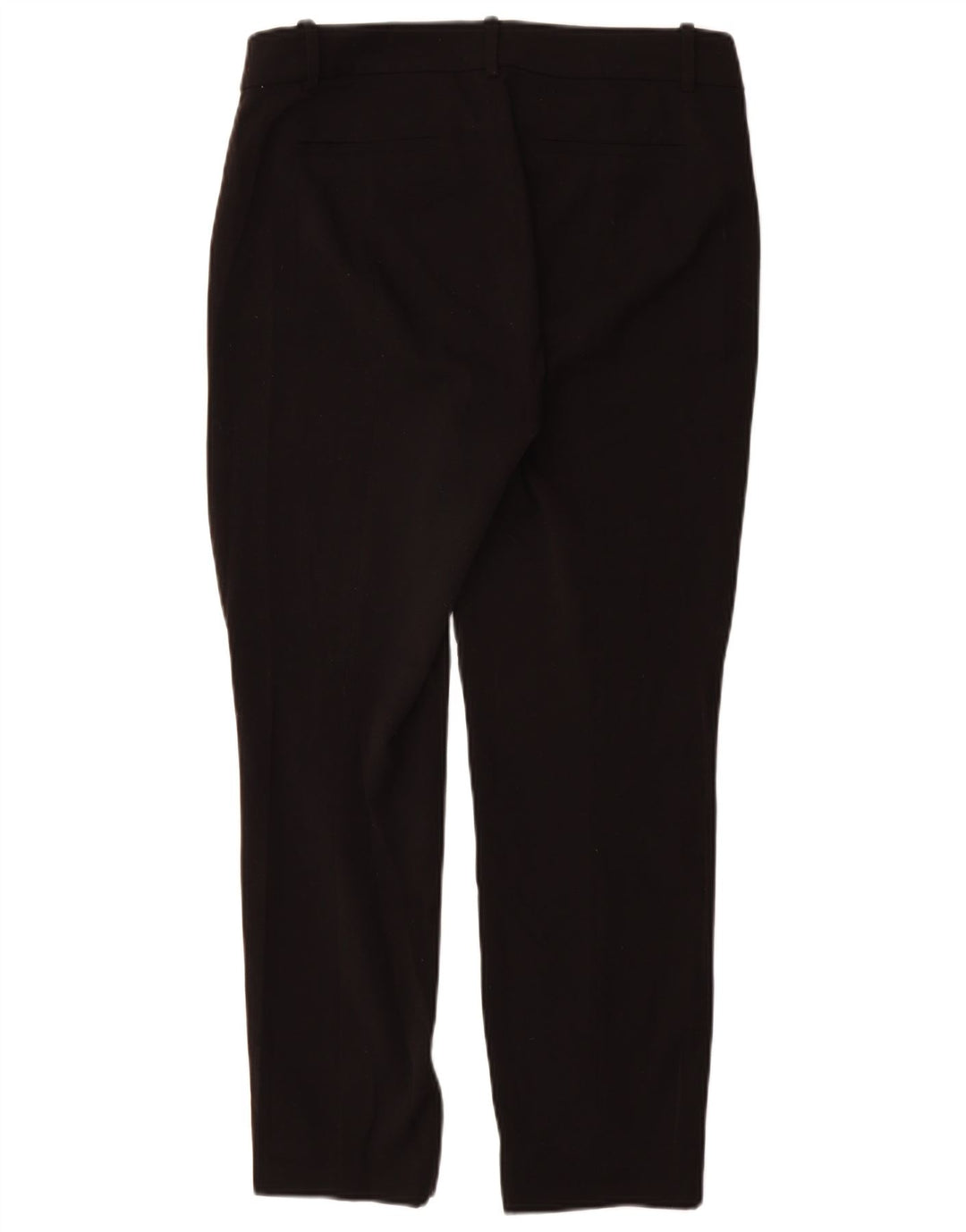 J. CREW Calça Chino Feminina Slim US 8 Médio W28 L27 Poliéster Preto