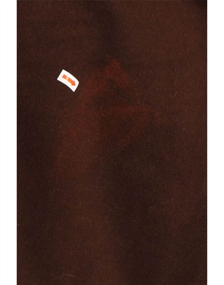 Sobretudo feminino Calvin Klein oversized US 14 XL lã marrom