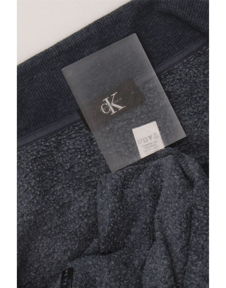 Calvin Klein Jaqueta masculina de agasalho XL Azul marinho