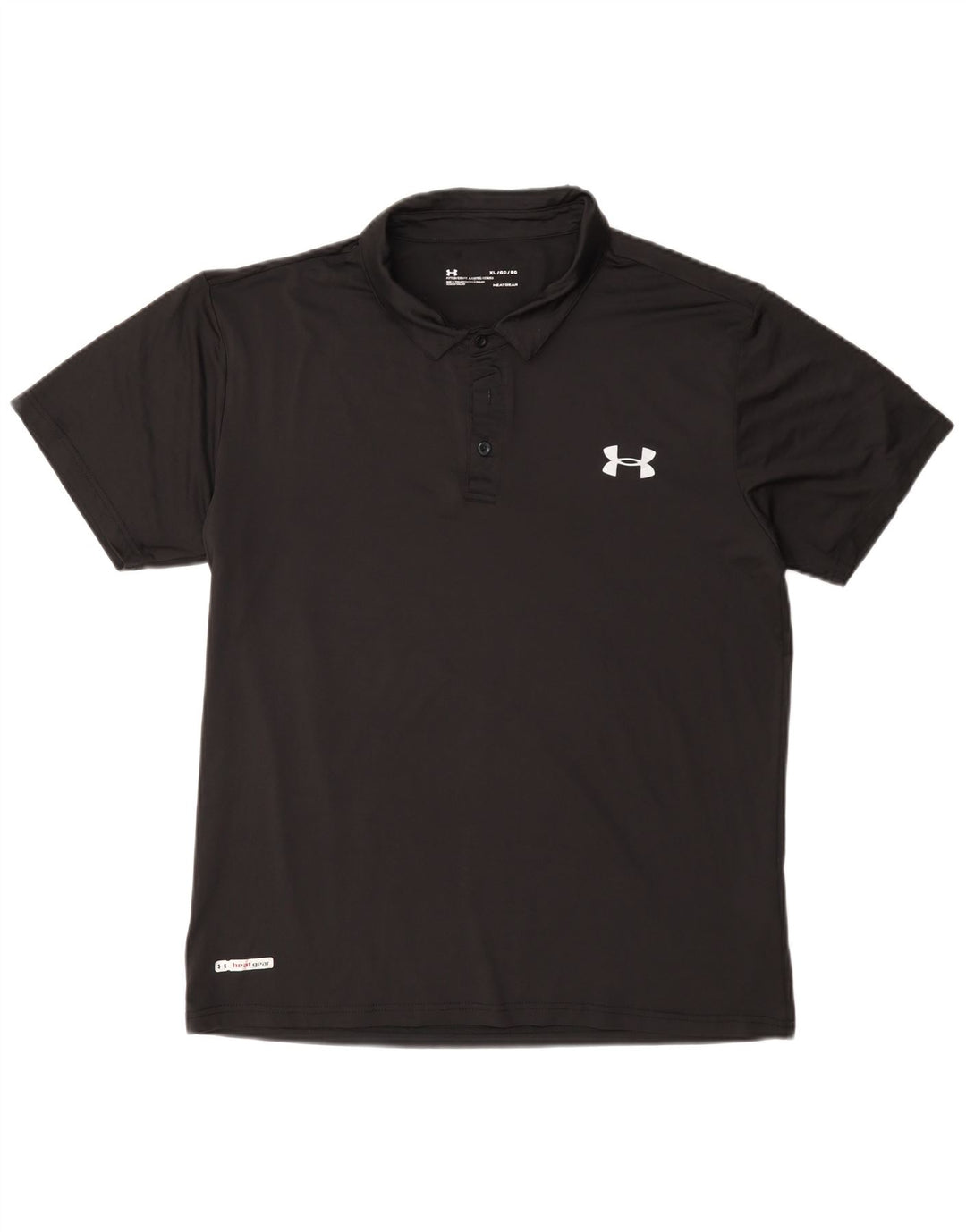 Camisa polo masculina Under Armour Heat Gear XL poliéster preto