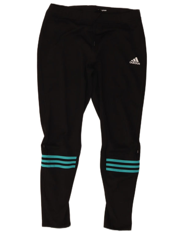 Adidas Womens Response Leggings XL Black Striped
