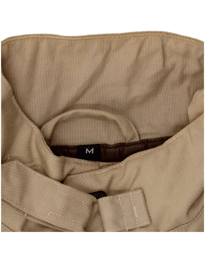 Jaqueta corta-vento masculina Murphy & Nye Reino Unido 38 nylon bege médio