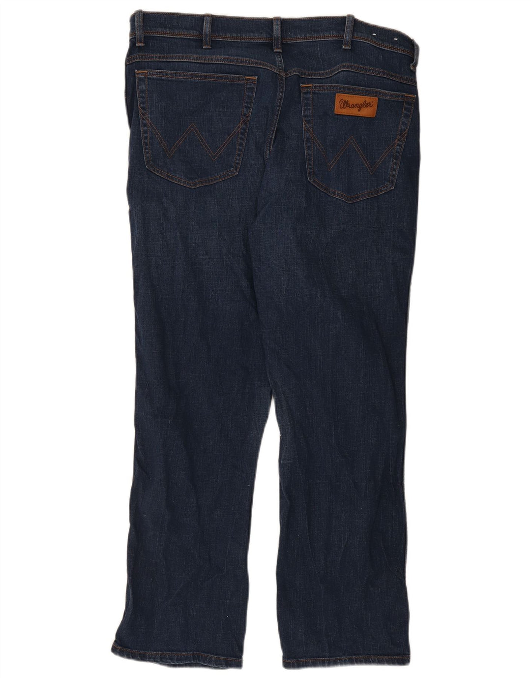 Wrangler Masculino Texas Straight Jeans W38 L30 Azul Algodão