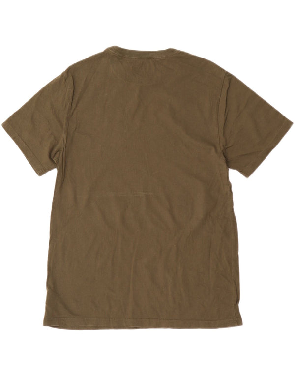 Camiseta Polo Ralph Lauren Meninos Top 13-14 Anos XL Algodão Cáqui