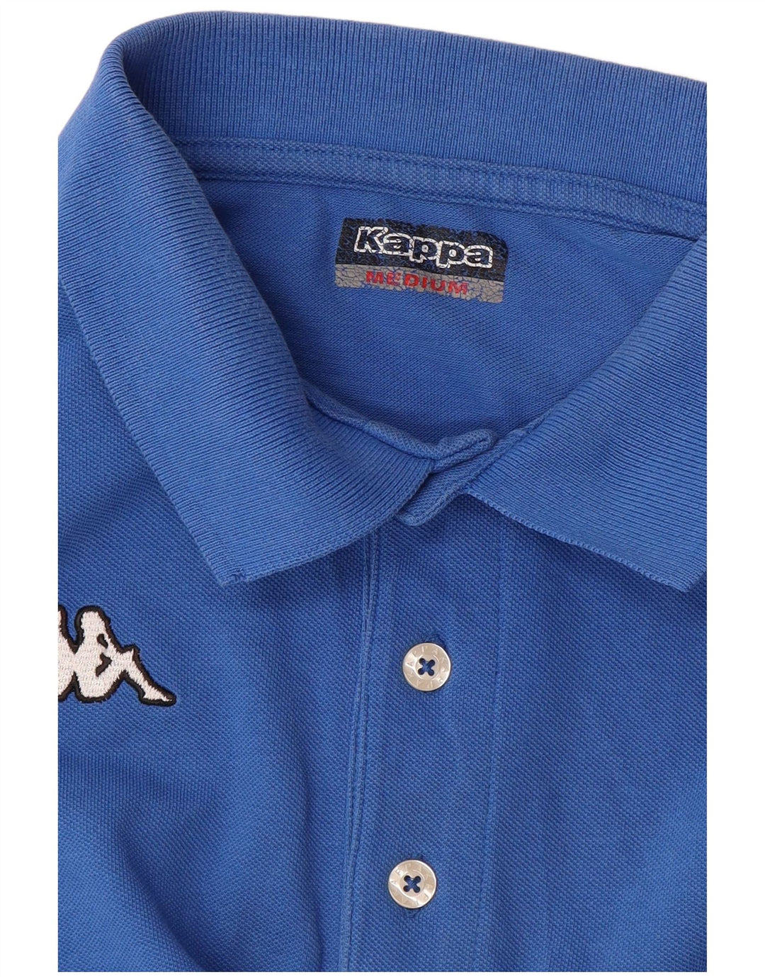 Camisa polo masculina KAPPA azul médio