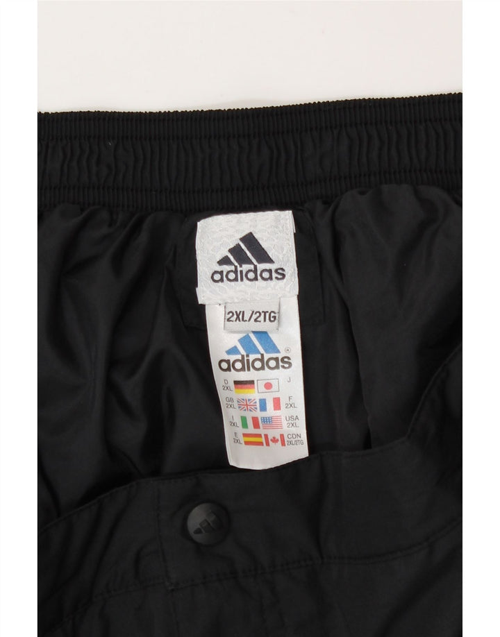 Adidas feminino climashell calças de treino joggers 2xl preto poliéster
