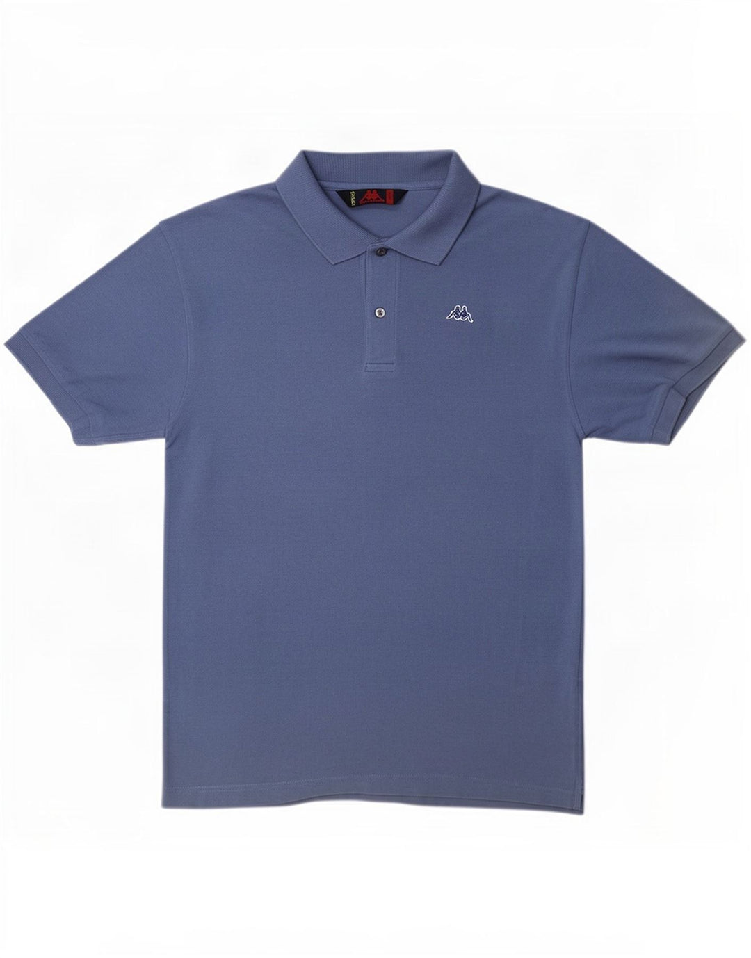 Camisa polo masculina Kappa grande algodão azul