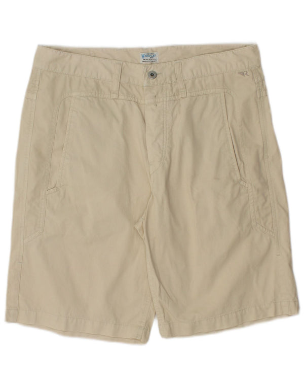 Shorts casual masculino REPLAY W31 médio algodão branco