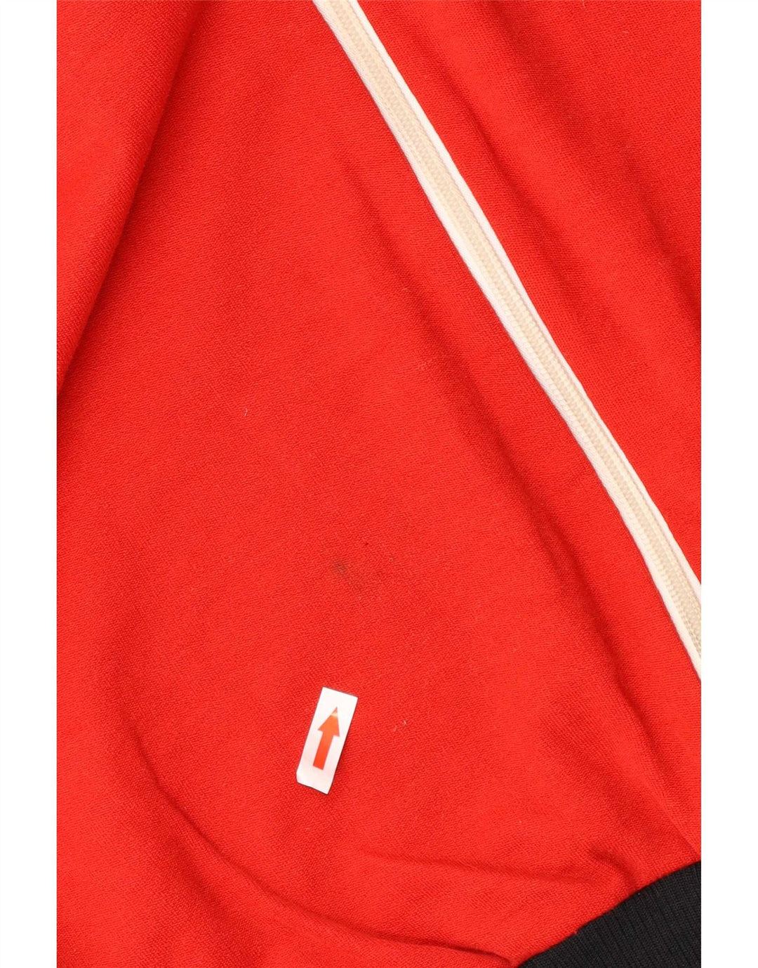 Apart Mens Treino Top Jacket IT 48 Medium Red Colourblock