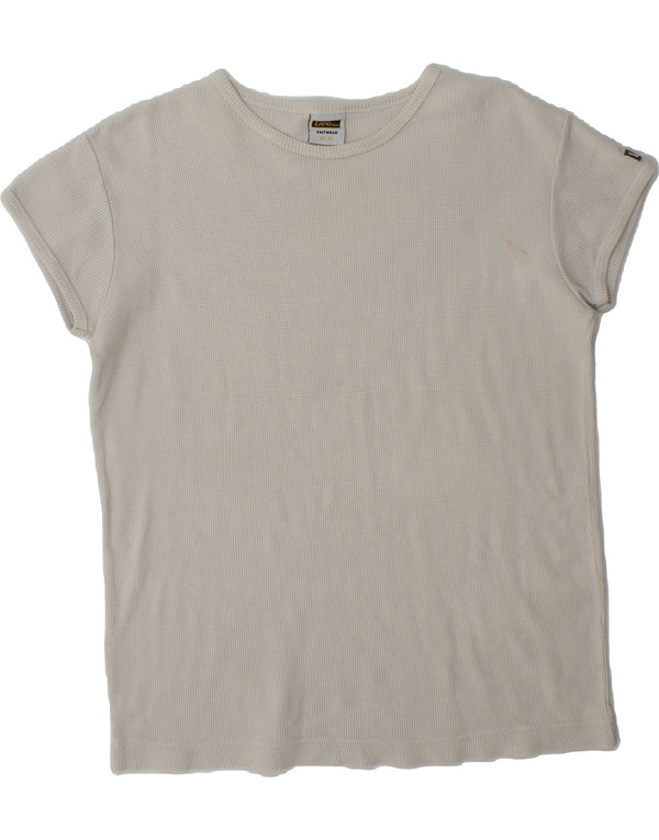 Camiseta masculina LEE Top XL algodão branco