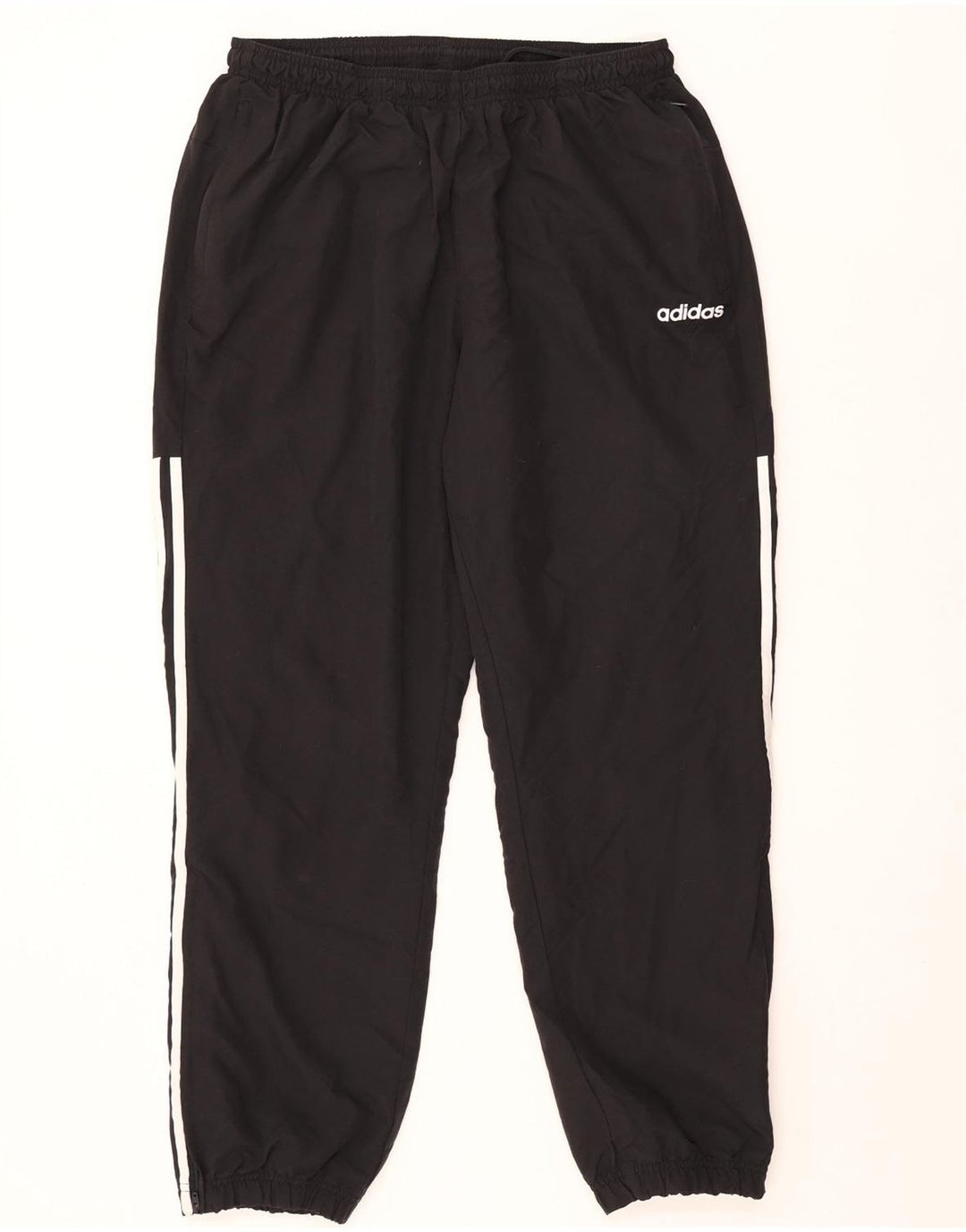 Adidas Mens Treino Calças Joggers Médio Poliéster Preto