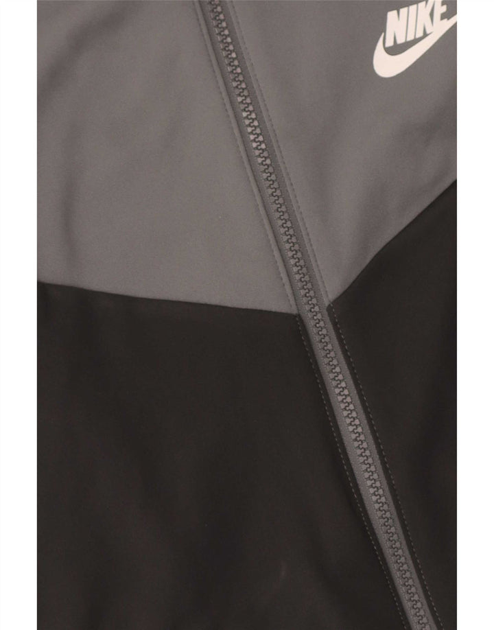 Jaqueta Nike Boys Graphic Tracksuit Top 10-11 Anos Cinza Médio Colourblock