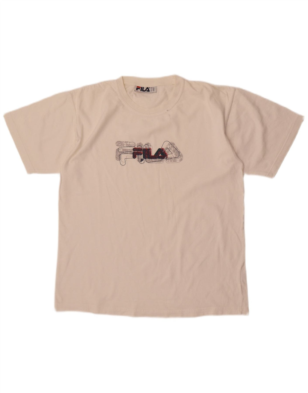 Camiseta Fila Masculina Graphic Top Médio Branco