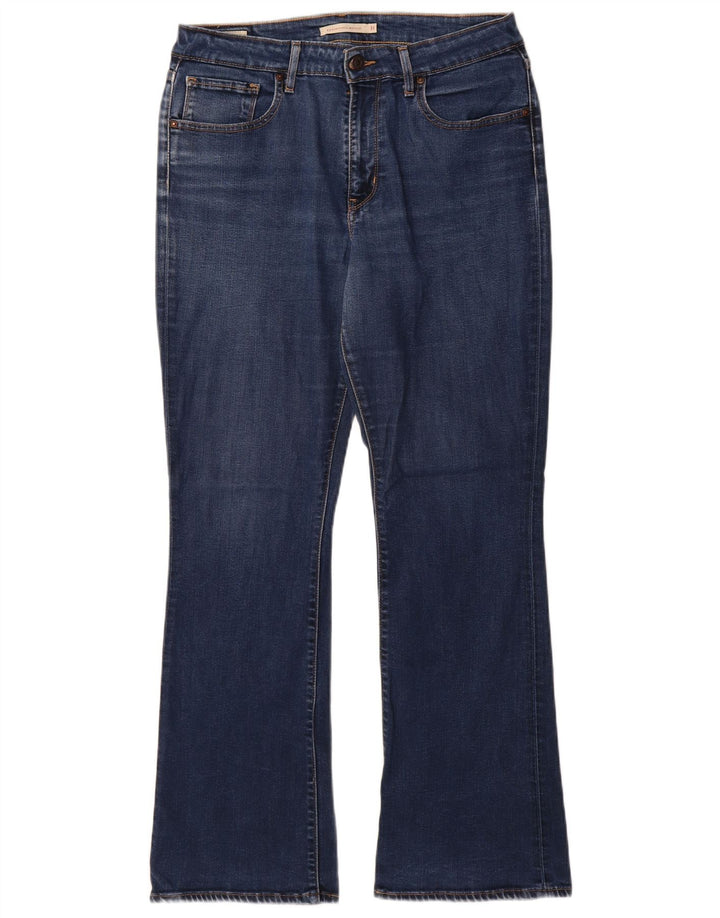 Calça jeans feminina Levi's 725 High Rise Bootcut W31 L32 azul algodão