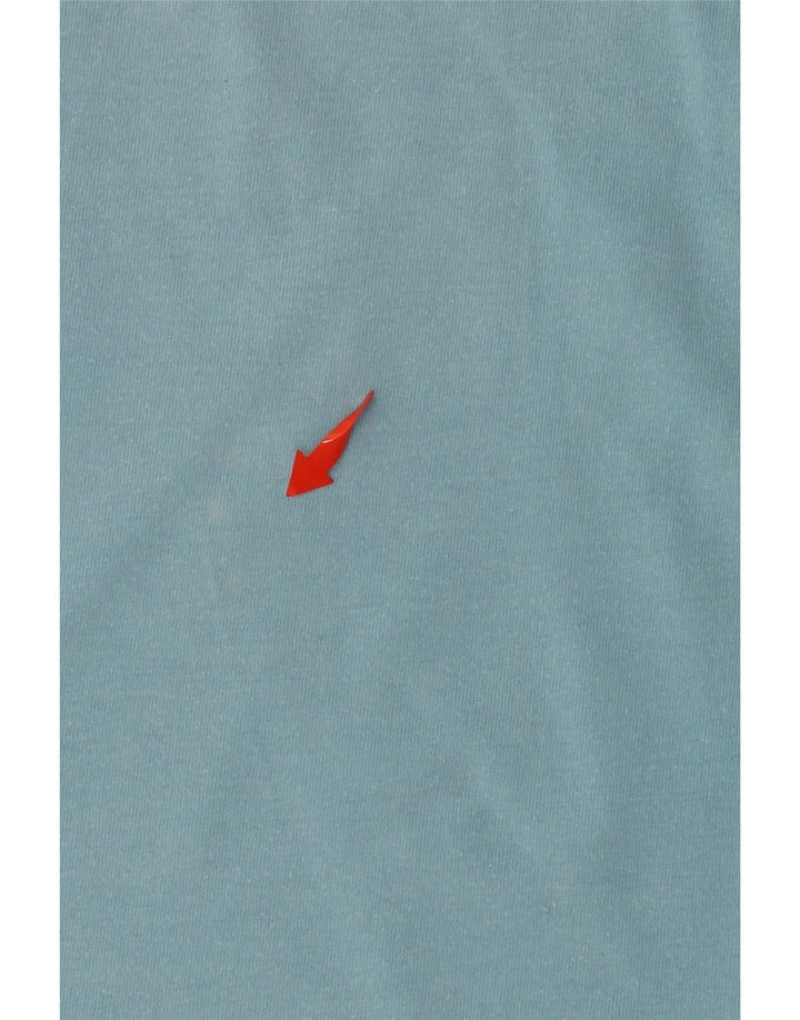 Camiseta masculina com estampa geográfica NAPAPIJRI azul médio