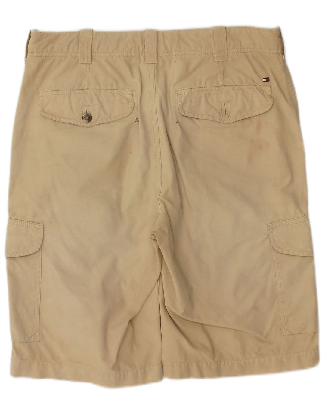 Shorts cargo masculino Tommy Hilfiger W30 algodão cáqui médio