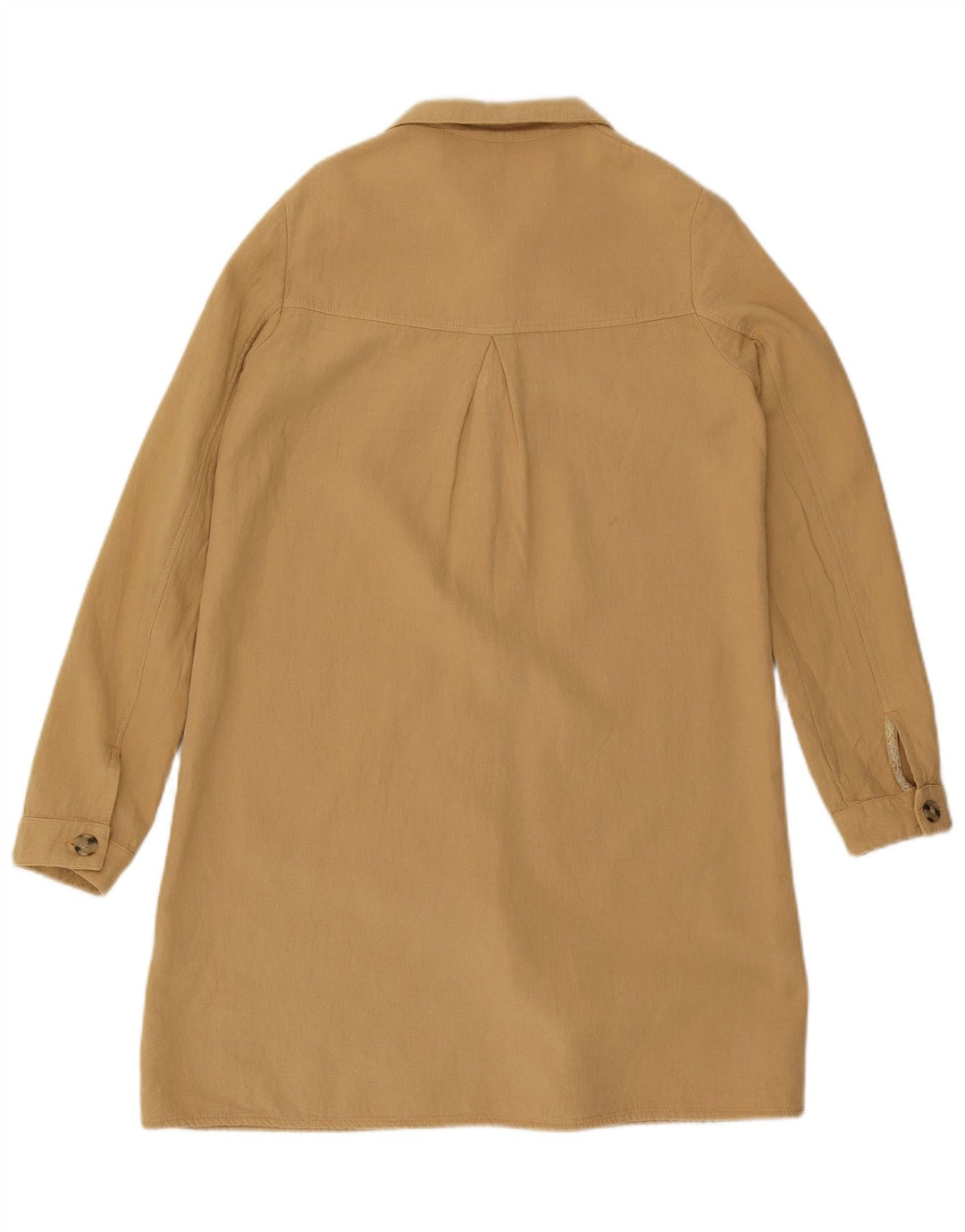 Sobretudo oversized feminino Zara UK 6 XS bege