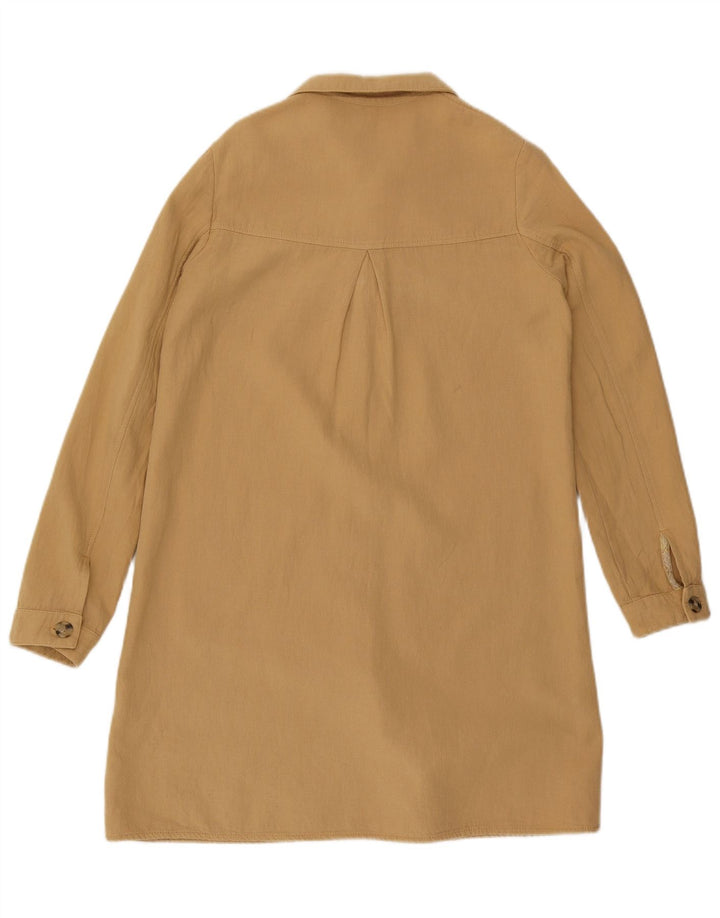 Sobretudo oversized feminino Zara UK 6 XS bege