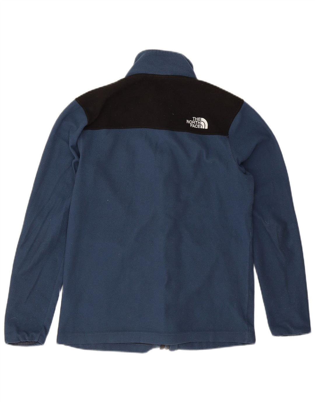 Jaqueta masculina de lã The North Face UK 36 poliéster colorblock azul pequeno