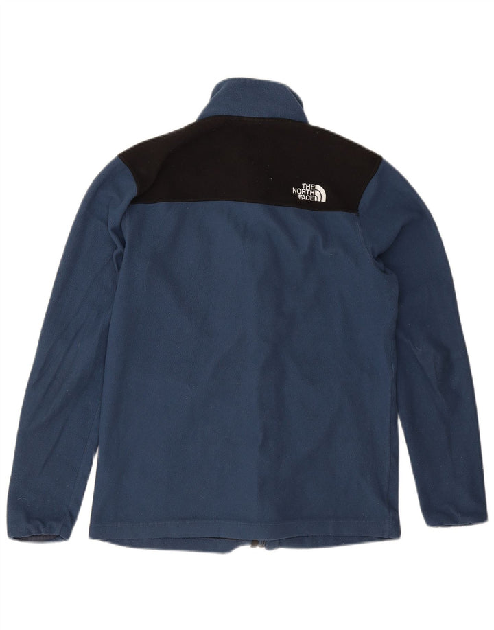 Jaqueta masculina de lã The North Face UK 36 poliéster colorblock azul pequeno