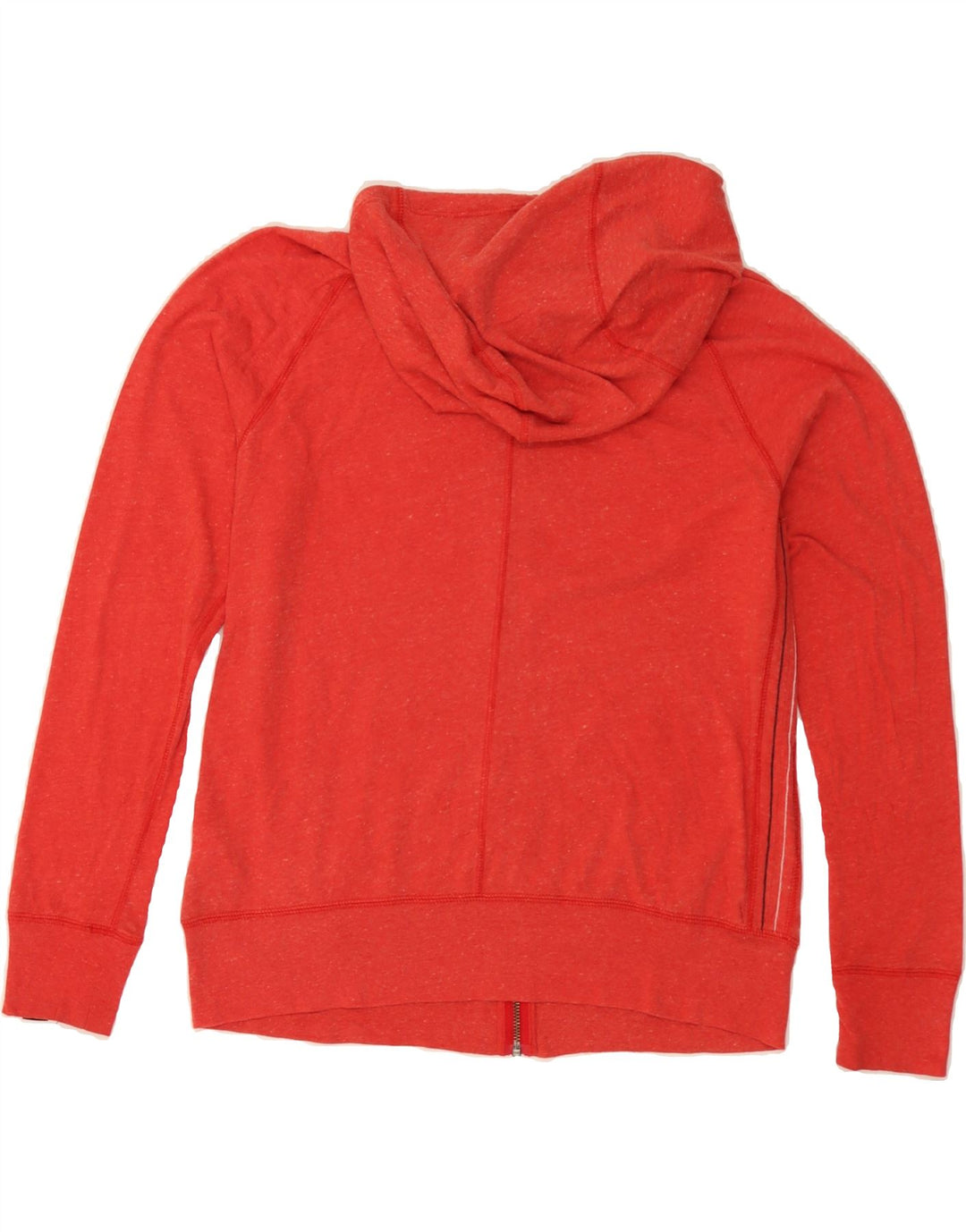 NIKE Womens Ohio State Graphic Zip Hoodie Sweater UK 14 Medium Red Cotton Vintage Nike and Second-Hand Nike from Messina Hembry 