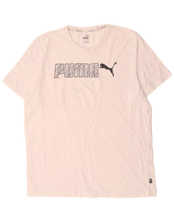 Puma Camiseta Masculina Graphic Top XL Branco