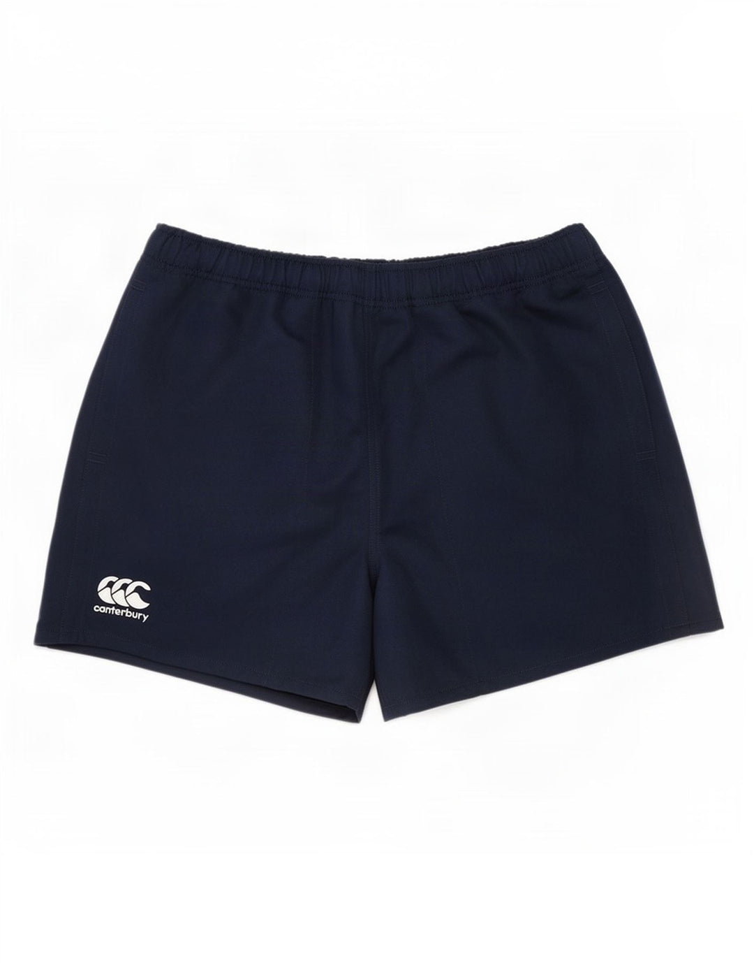 Shorts esportivos masculinos Canterbury XL poliéster azul marinho