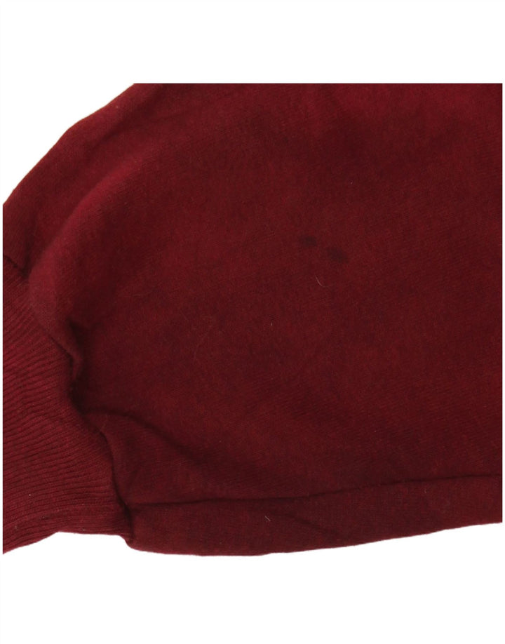 Moletom masculino RUSSELL ATLÉTICO Jumper Médio Borgonha Tie Dye Algodão