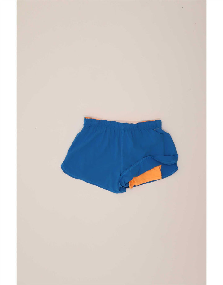 Nike Womens Skort Regular Sport Shorts UK 14 Médio Azul Poliéster Esportes