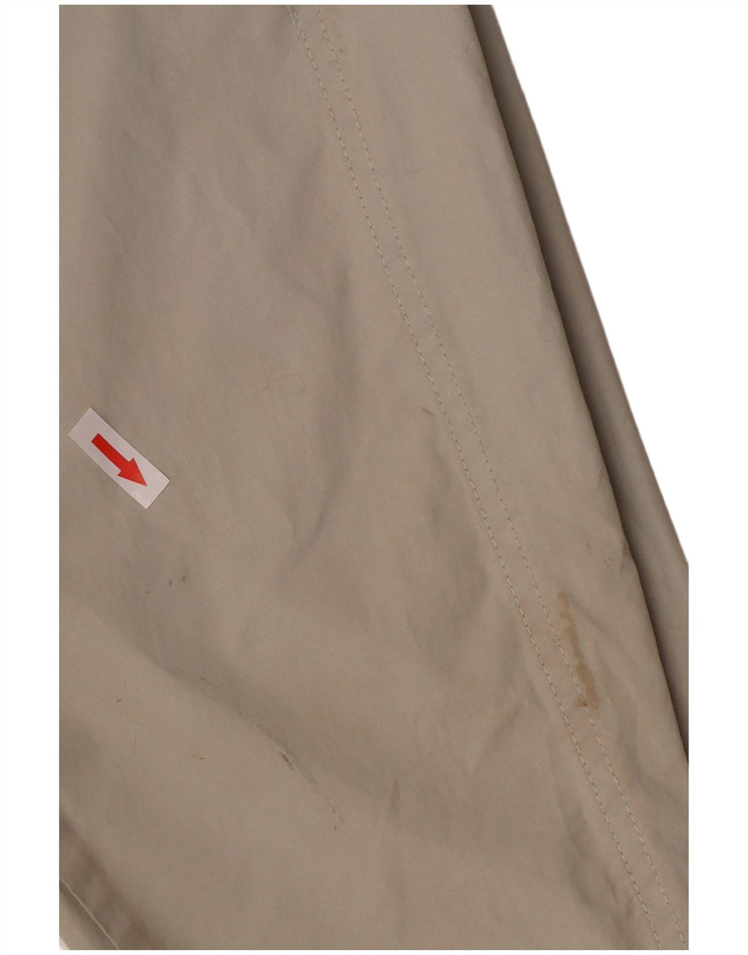 Jaqueta utilitária masculina vintage com capuz IT 48 algodão cinza médio