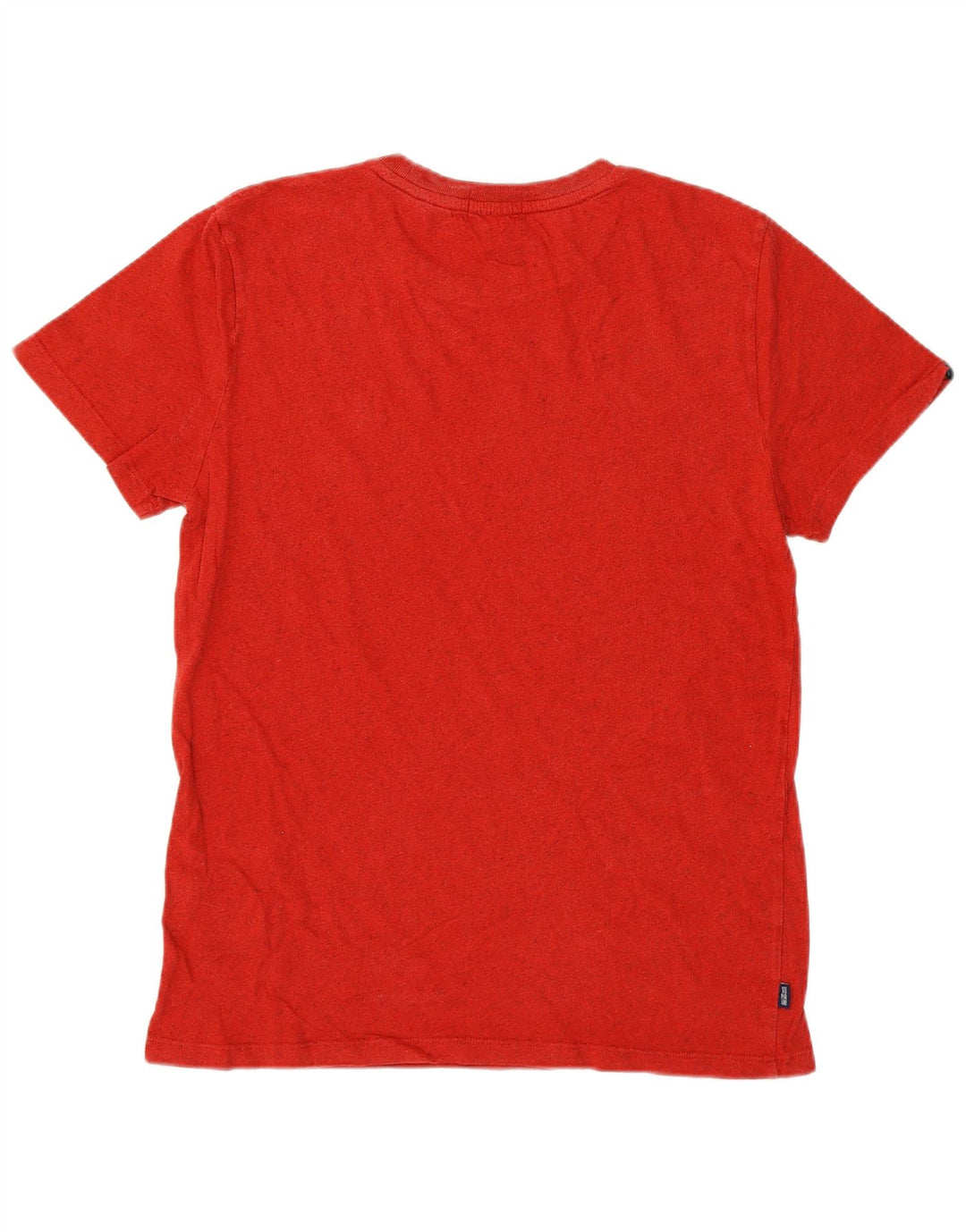 Camiseta masculina Superdry Top médio algodão vermelho