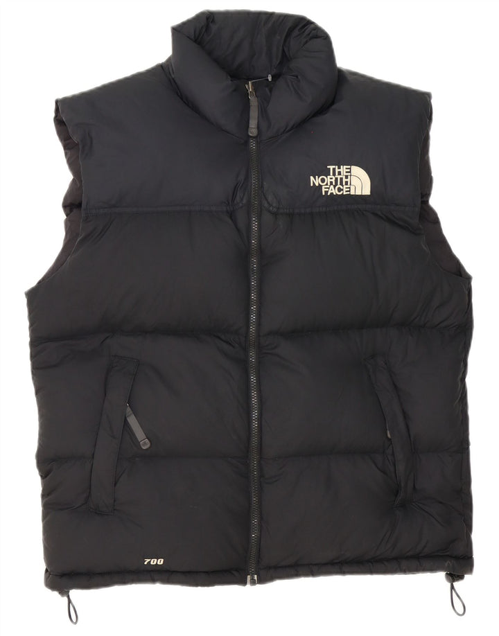 Colete acolchoado masculino The North Face UK 38 poliéster preto médio