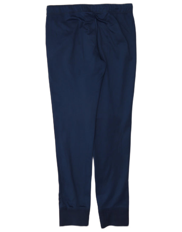 Calça de treino feminina Diadora Joggers UK 10 pequeno azul marinho poliéster