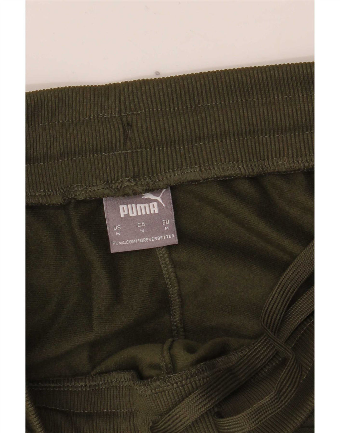 Calça de treino masculina Puma Joggers médio cáqui poliéster