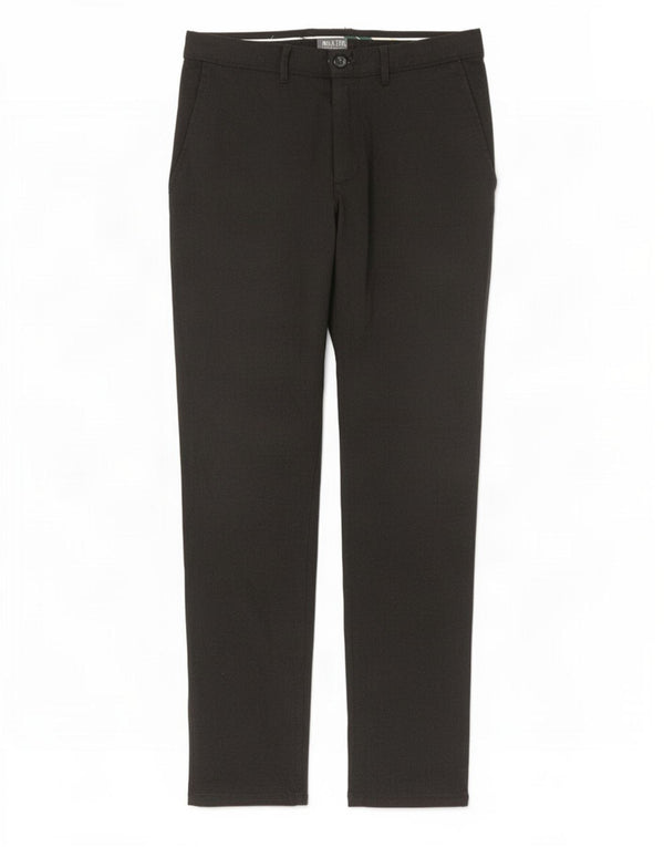 Zara Mens Straight Slim Chino Trousers Small W30 L29 Grey
