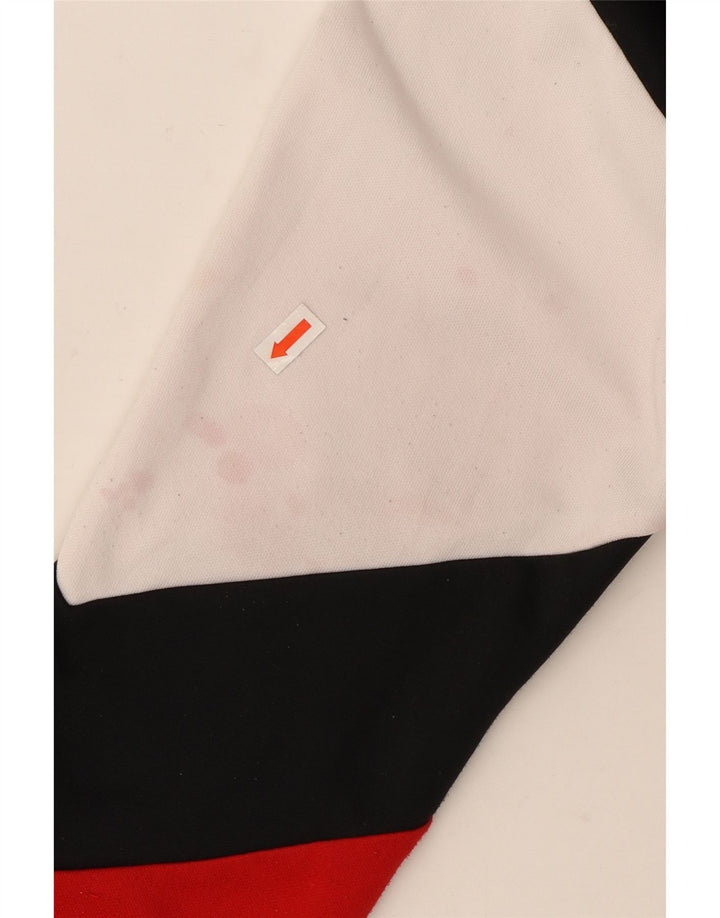 Jaqueta masculina Nike Air Tracksuit Top grande poliéster colorblock vermelho