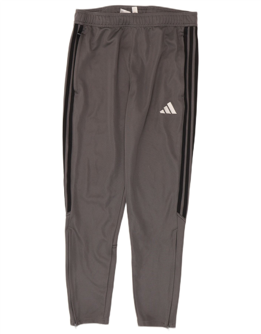 Adidas Mens Aeroready Calças de treino cinza médio poliéster