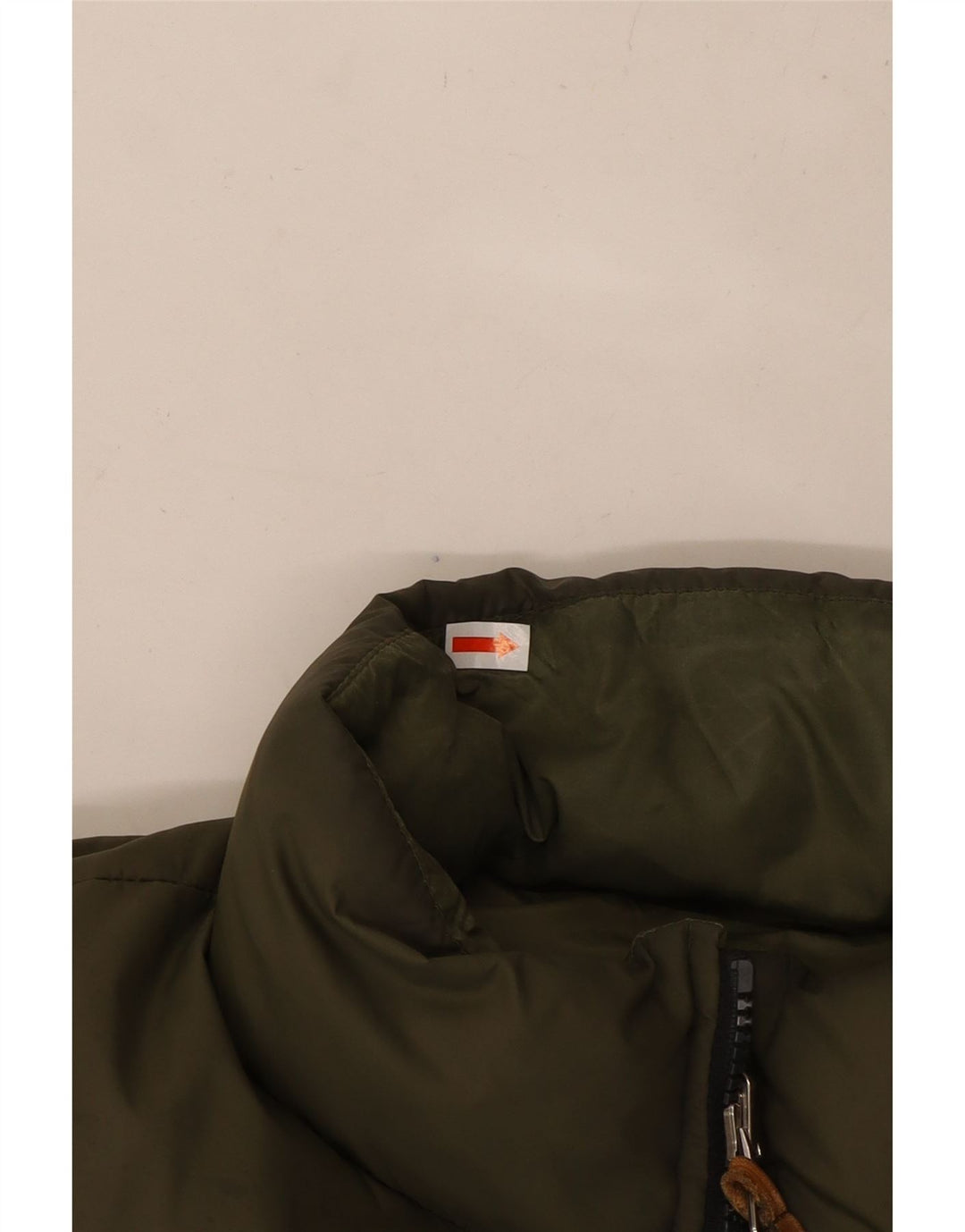 Colete acolchoado reversível masculino TIMBERLAND UK 44 2XL cáqui Colourblock Nylon