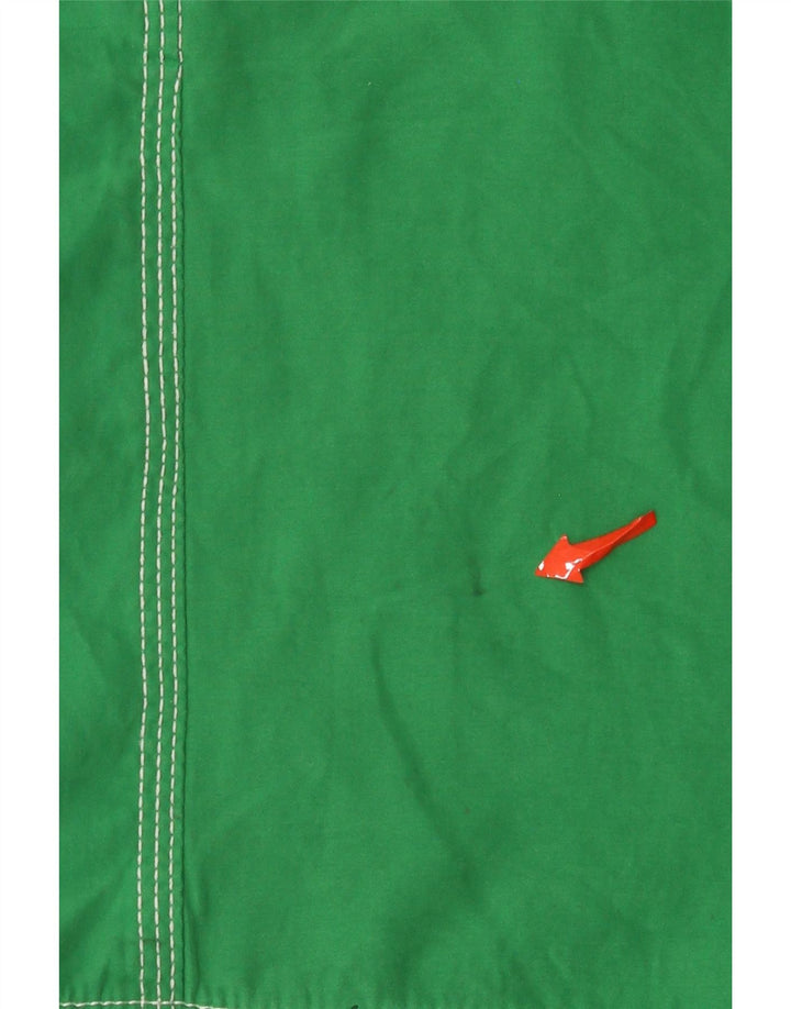 Shorts de natação Superdry masculino gráfico XL verde Colourblock poliéster